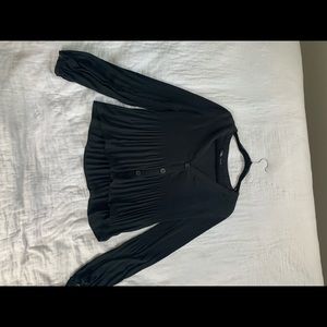 Zara Pleated Blouse